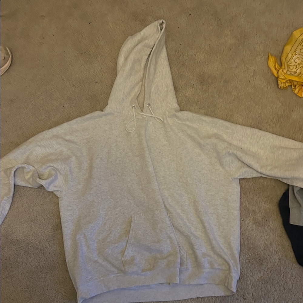 Hanes Light Gray Hoodie